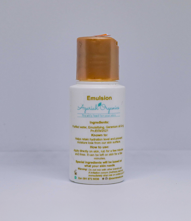 Emulsion - Azariah Skin Care