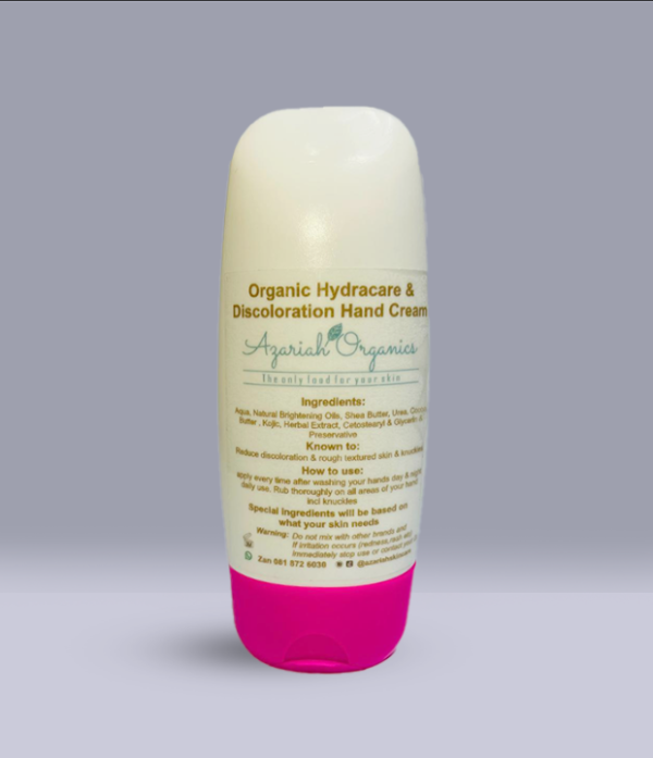 Organic Hydracare & Dicoloration Hand Cream