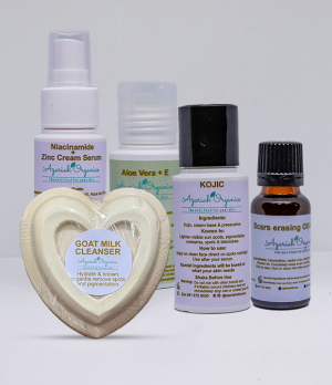 Dry Skin with Melasma Spots/Pigmentation